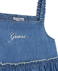 Guess Girls' 7-16 Chambray Tank Dress