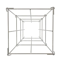 Sugift Square Tomato Cages 5 Pack Heavy Duty Plant Support