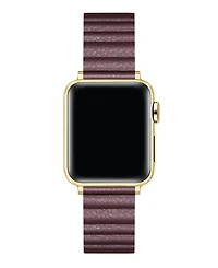 Posh Tech Dakota Faux Leather Band for Apple Watch