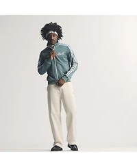 Adidas Men's Green Jamaica National Team Bob Marley Originals Full-Zip Track Jacket