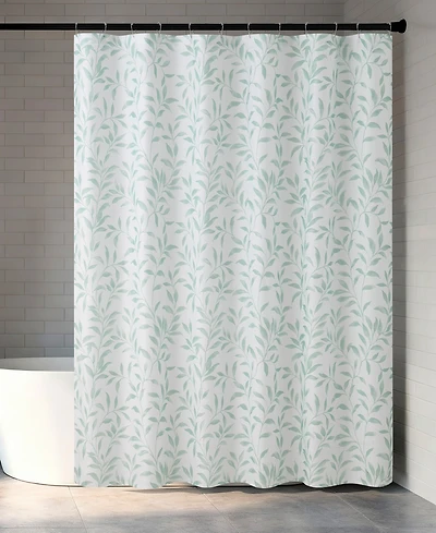 Creative Home Ideas Katherine Floral 13-Pc. Fabric Shower Curtain Set