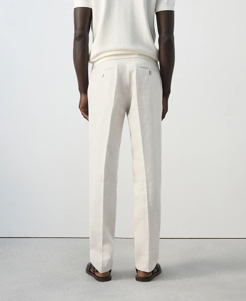 Mango Men's Regular-Fit Trousers