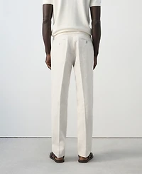 Mango Men's Regular-Fit Trousers