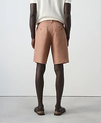 Mango Men's Slim-Fit 9.84" Bermuda Shorts