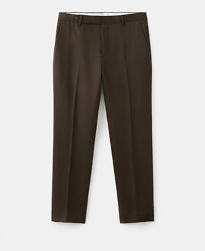 Mango Men's Slim-Fit Lyocell Linen Pants
