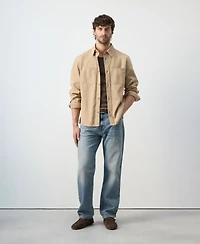 Mango Men's Pockets Overshirt
