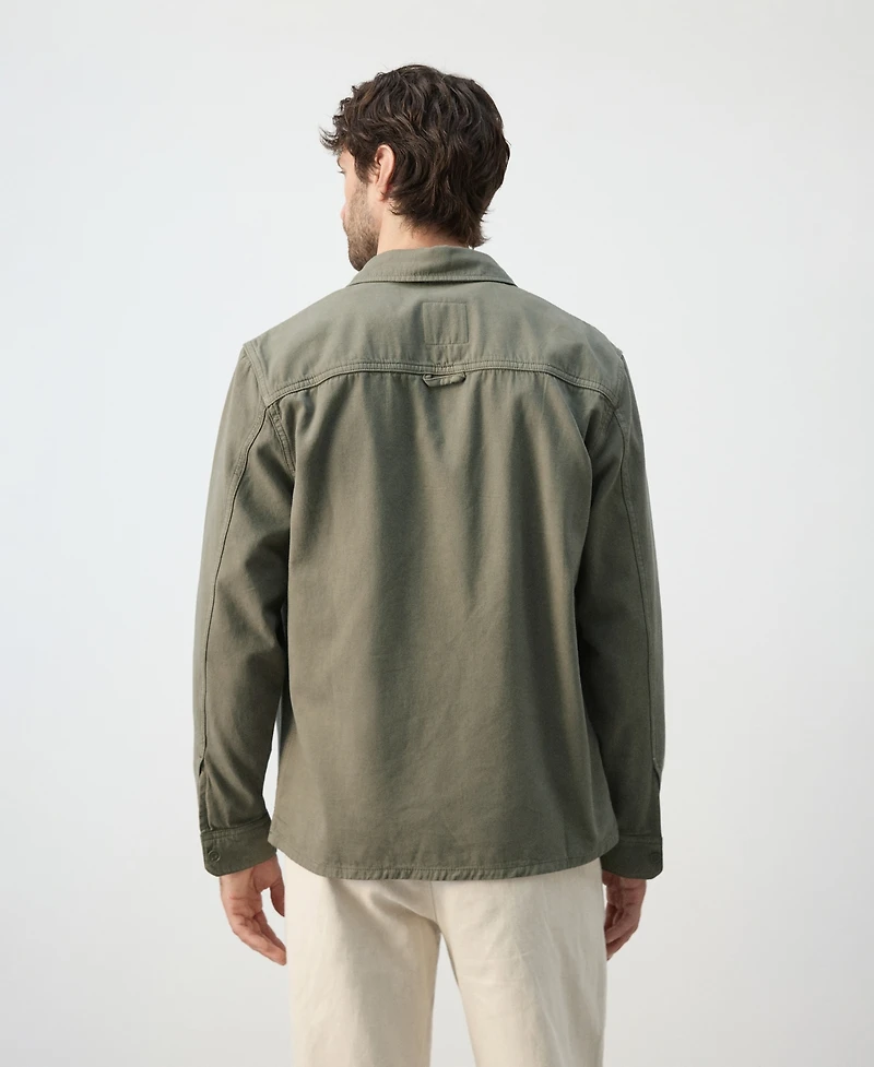 Mango Men's Pockets Overshirt