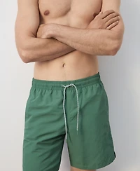 Mango Men's Basic Drawstring Swimsuit