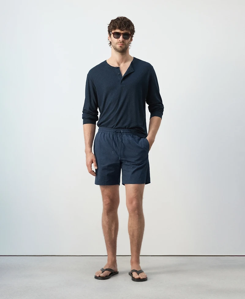 Mango Men's Basic Drawstring Swimsuit