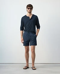Mango Men's Basic Drawstring Swimsuit