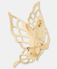 Anne Klein Gold-Tone Boxed Abalone Flying Butterfly Pin