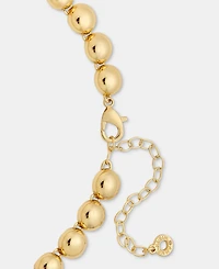 Anne Klein Gold-Tone Half Dome Collar Necklace