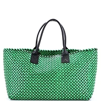 Pre-Owned Bottega Veneta Medium Cabat Tote Intrecciato Brushed Calfskin