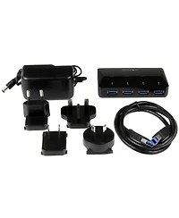 StarTech.com 4-Port Usb 3.0 Hub plus Dedicated Charging Port