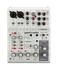 Yamaha AG06MK2 6-Channel Live Streaming Mixer with Usb Interface
