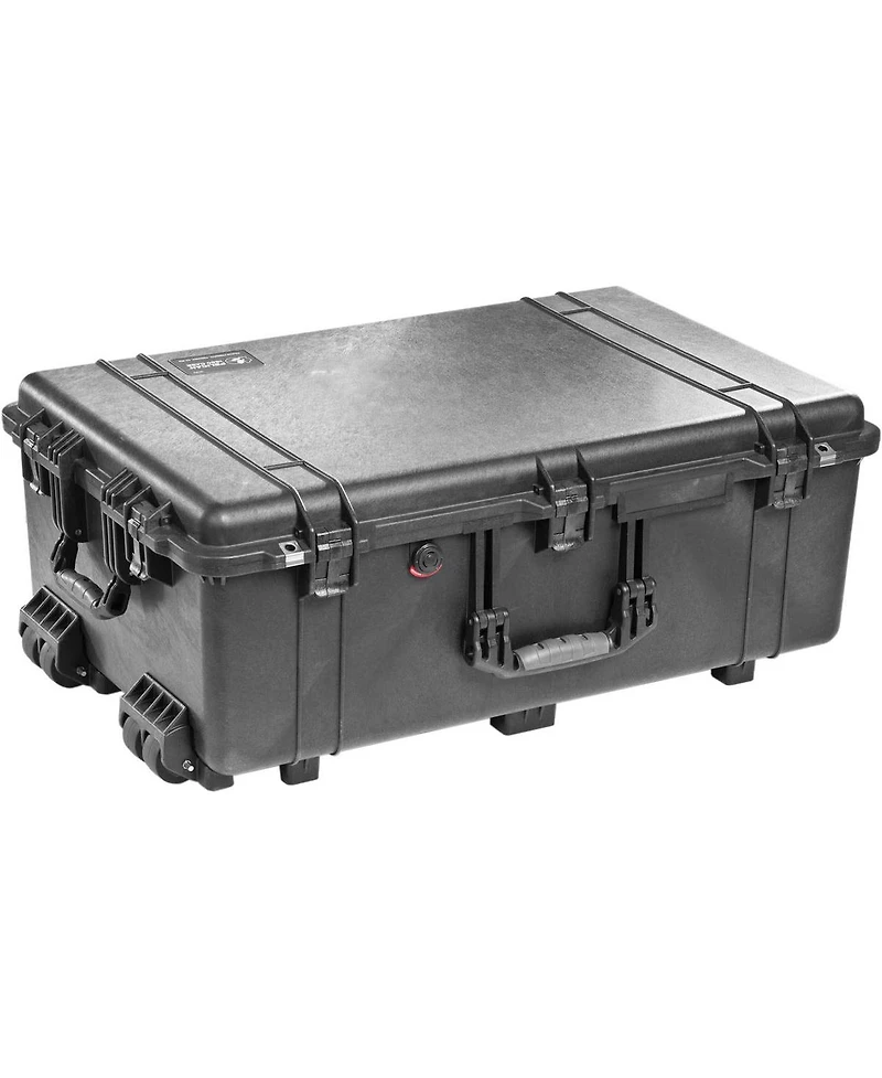 Pelican 1650 Protector Watertight Wheeled Hard Case without Foam Insert, Bundle with PC1659 Lid Organizer