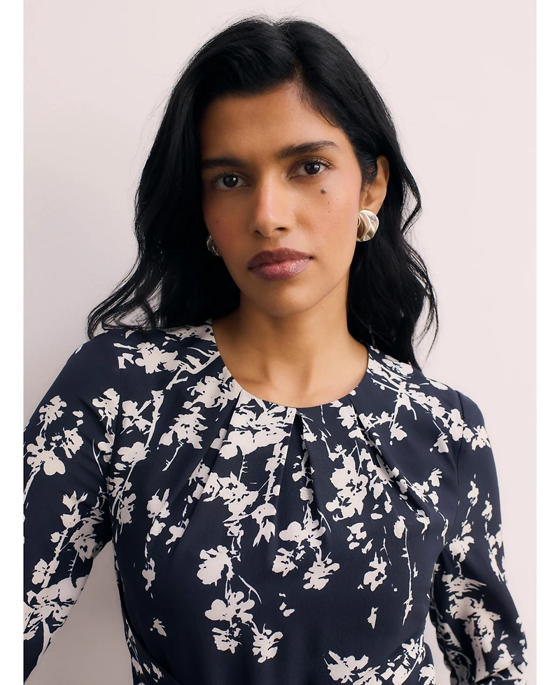 The Fold Women's Rosaire Floral Print Dress