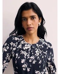 The Fold Women's Rosaire Floral Print Dress