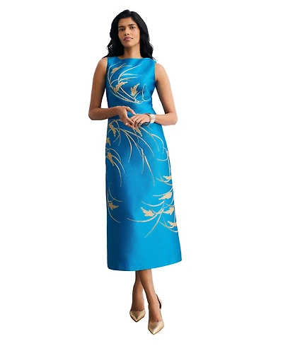 The Fold Women's Eden Jacquard Dress