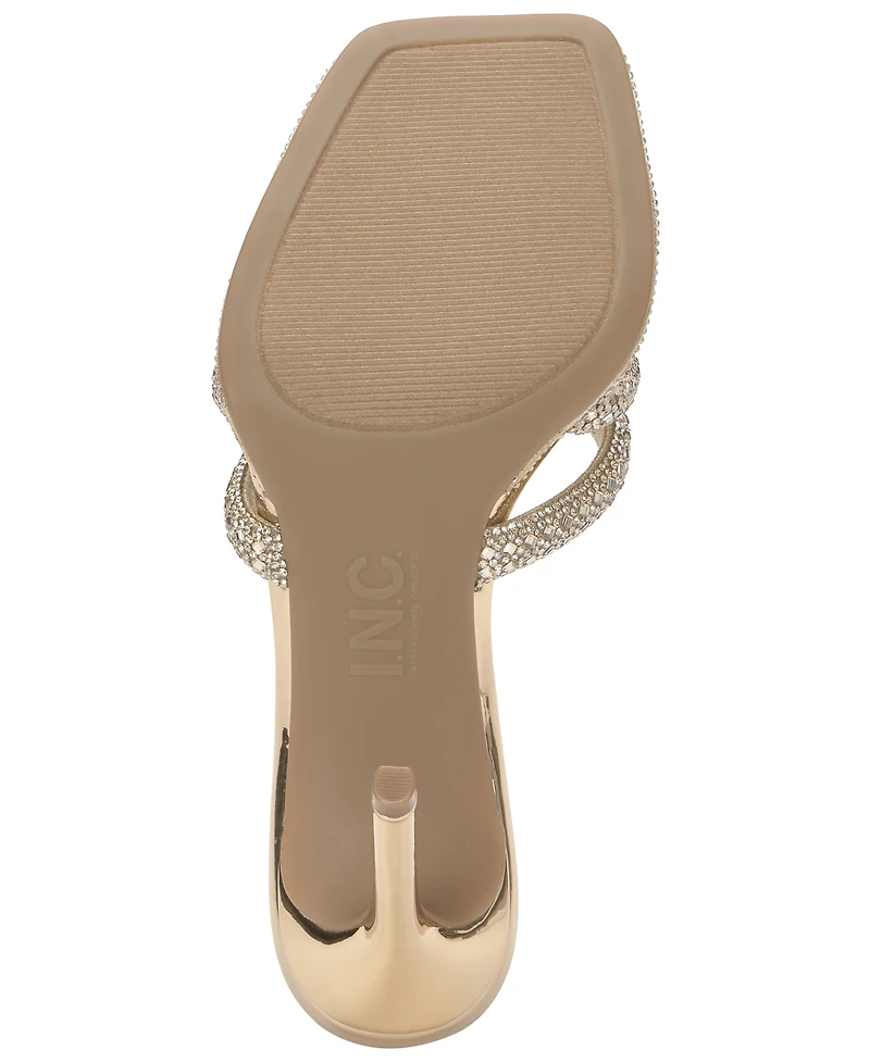 I.n.c. International Concepts Women's Tansie Bling Stiletto Heel Sandals, Macy's Exclusive