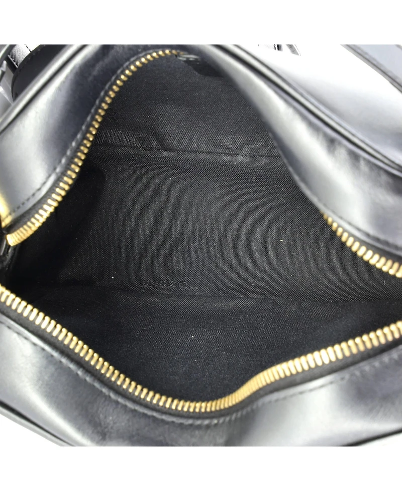 Pre-Owned Fendi Small Camera Bag Zucca Embossed Leather