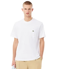 Lacoste Men's Front Pocket Crewneck Jersey T-Shirt
