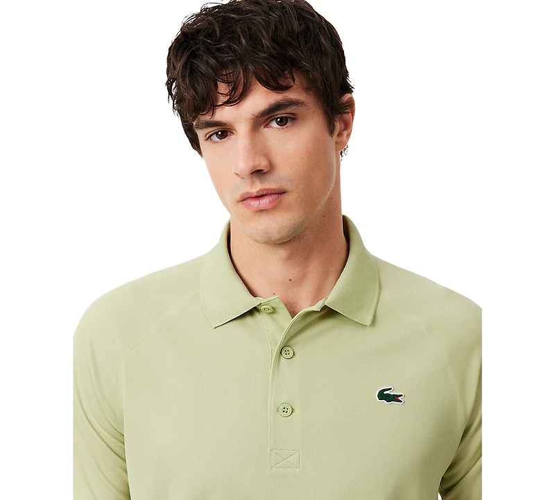 Men's Lacoste Sport Breathable Run-Resistant Interlock Polo Shirt
