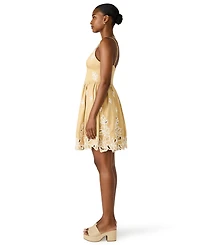Steve Madden Juniors' Emelia Sweetheart Neck Dress