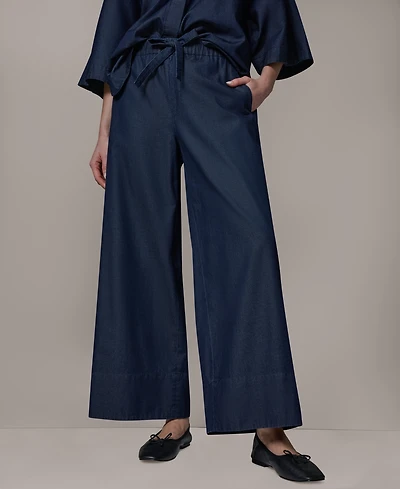 Donna Karan Weekend Women's Bali Relaxed Beach Pull-On Cotton Pants