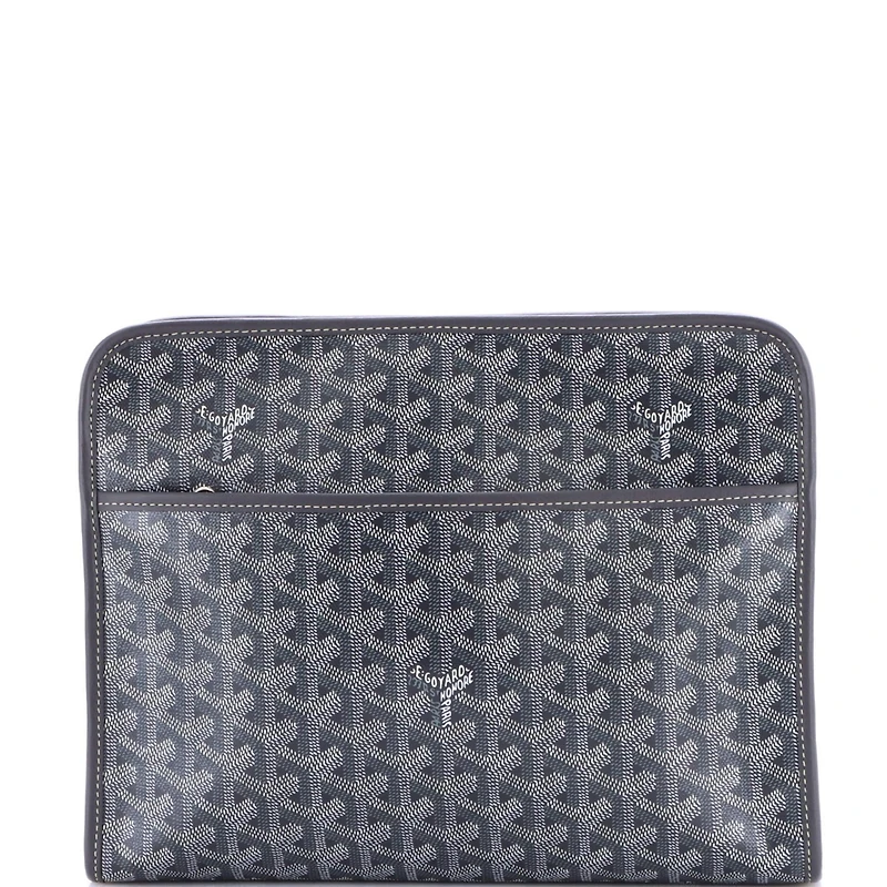 Pre-Owned Goyard Gm Jouvence Toiletry Pouch Coated Canvas