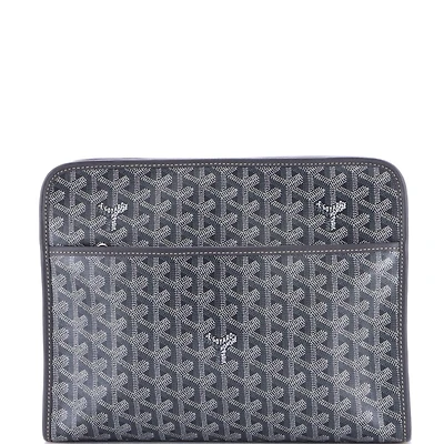 Pre-Owned Goyard Gm Jouvence Toiletry Pouch Coated Canvas