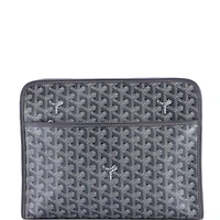 Pre-Owned Goyard Gm Jouvence Toiletry Pouch Coated Canvas