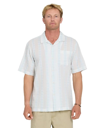 Quiksilver Men's Short-Sleeve Camp Collar Shirt