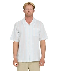 Quiksilver Men's Short-Sleeve Camp Collar Shirt