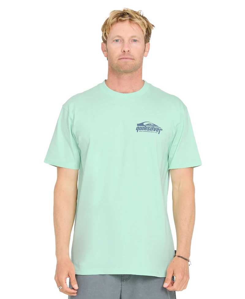 Quiksilver Men's Short-Sleeve Screen Print T-Shirt