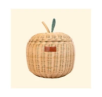 Momiji Apple Handcrafted Rattan Storage Basket