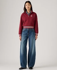 Levi's Women's Middy Balloon Mid Rise Denim Loose Jeans