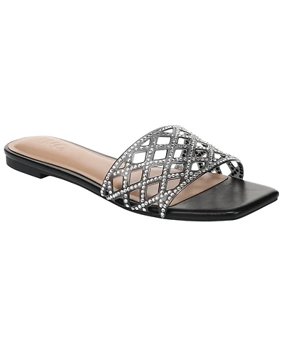 I.n.c. International Concepts Women's Siierrah Slip-On Flat Sandals, Macy's Exclusive