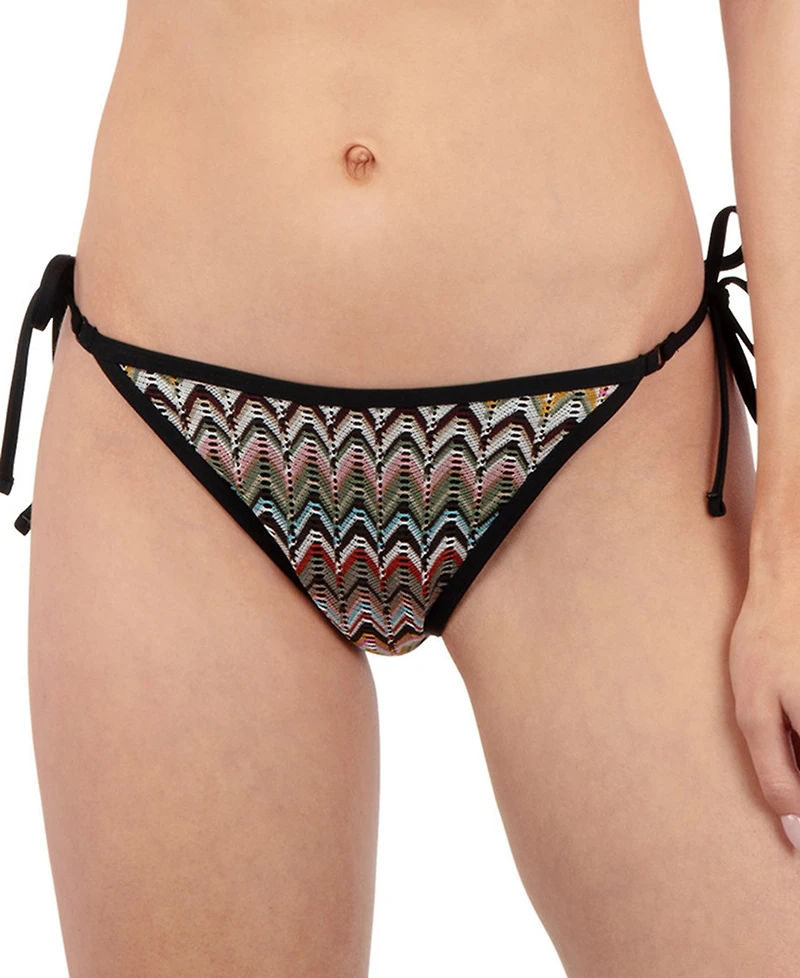 Hurley Women's Chevron Knit Moderate Tie Side Bottom