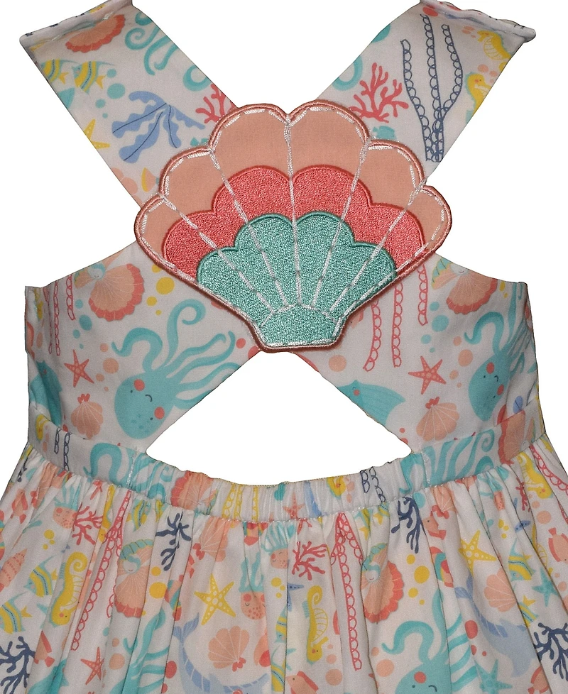 Bonnie Baby Girls' Sleeveless Dress and Sunglass