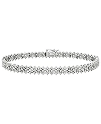 Macy's Diamond Tennis Bracelet (4 ct. t.w.) in Sterling Silver
