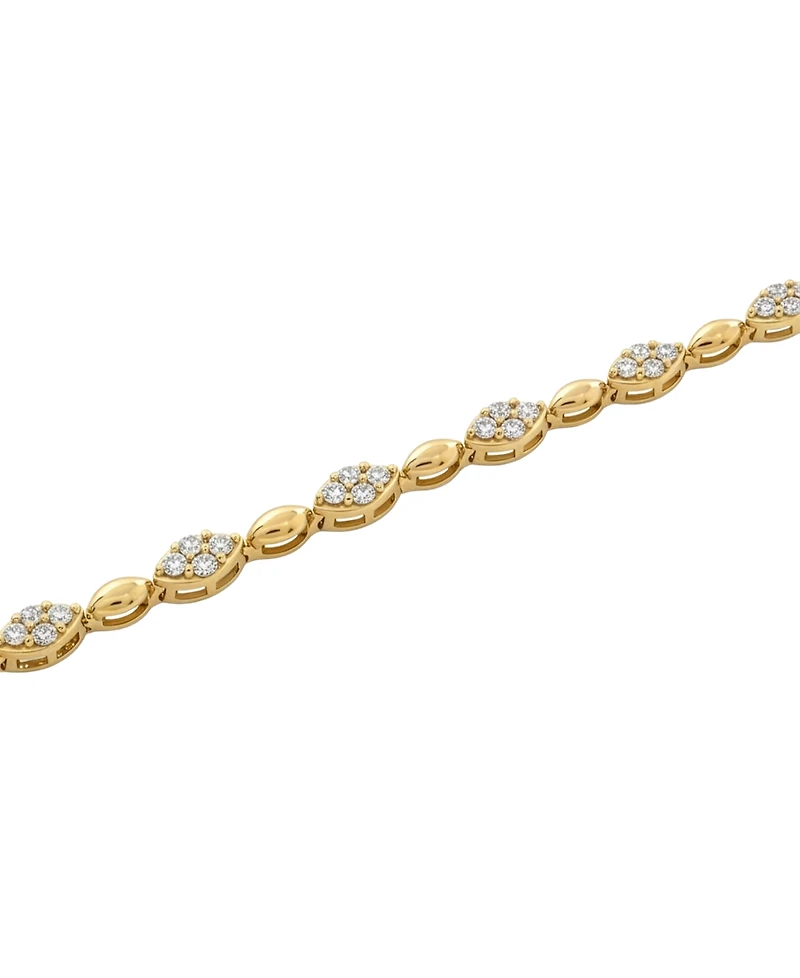 Macy's Diamond Bracelet (1 ct. t.w.) in 10k Yellow Gold
