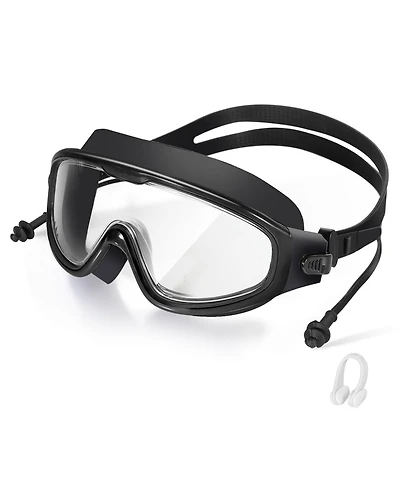 Gnuadz Swimming Goggles Anti-fog Ear Plugs Nose Clip
