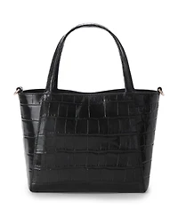 Brahmin Mona Alba Small Leather Crossbody Tote Handbag
