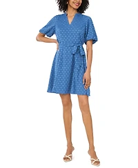 Vince Camuto Women's Puff-Sleeve Mini Dress