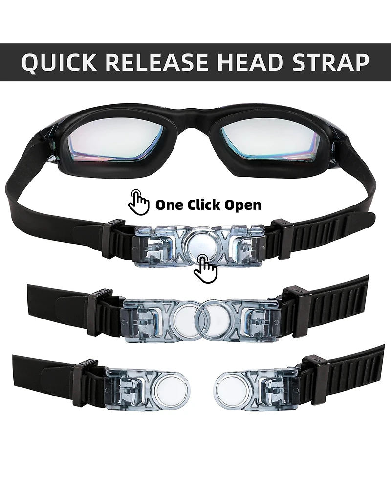 Gnuadz Swim Goggles Anti Fog No Leaking Adult