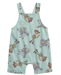 Disney Baby Boys' Toy Story T-Shirt and Shortall with Bucket Hat, 3-Piece Set