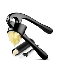 Large Premium Garlic Press Set - Bigger Bowl for