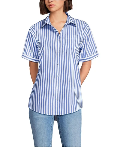 Lands' End Women's Tall Wrinkle Free No Iron Shirt