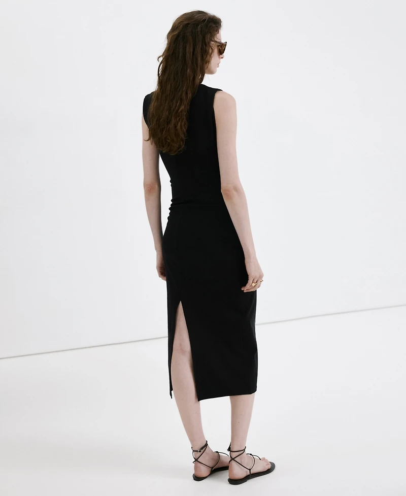 Mango Women's Long Draped Dress